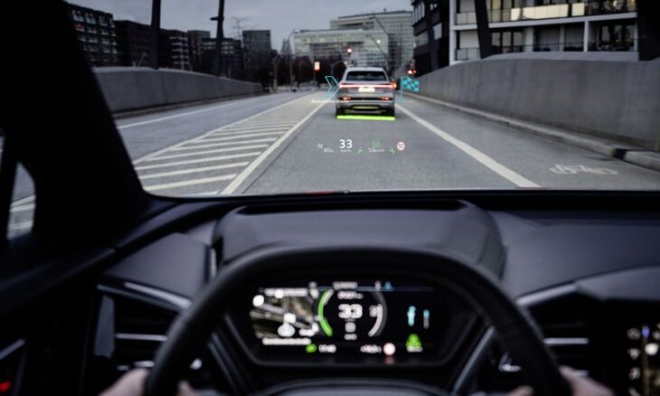 Audi Reveals the Brand New Augmented Reality Display in their QR E-Tron