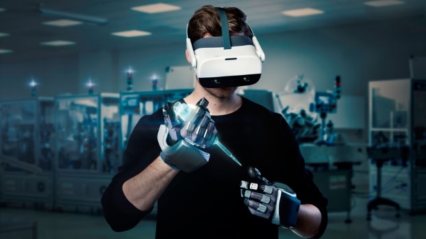 VR Senseglove training