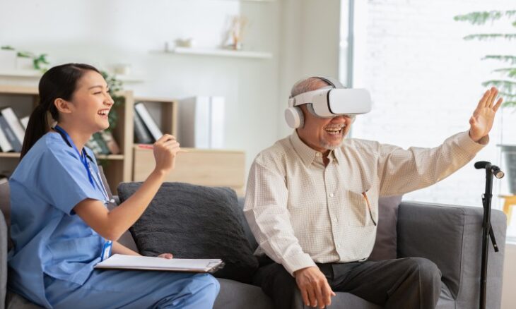 Virtual Reality Shows Promise in Elderly Care