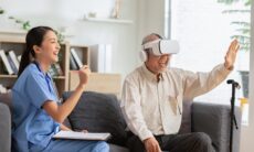 Senior centre uses VR for global connection