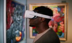 Miraikan tests mixed-reality door that links two worlds